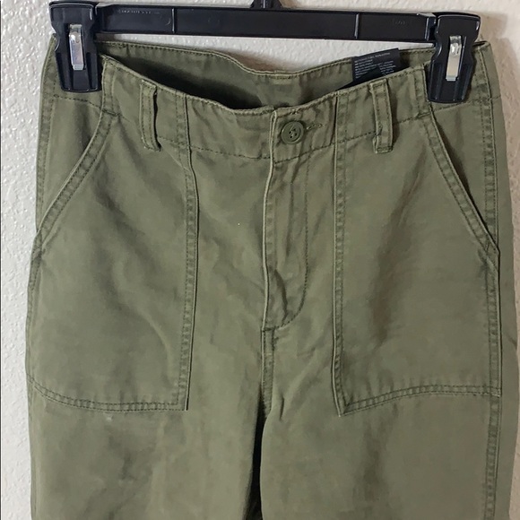 [NWT] H&M Size 2/4 Army Green Pants - Picture 4 of 11